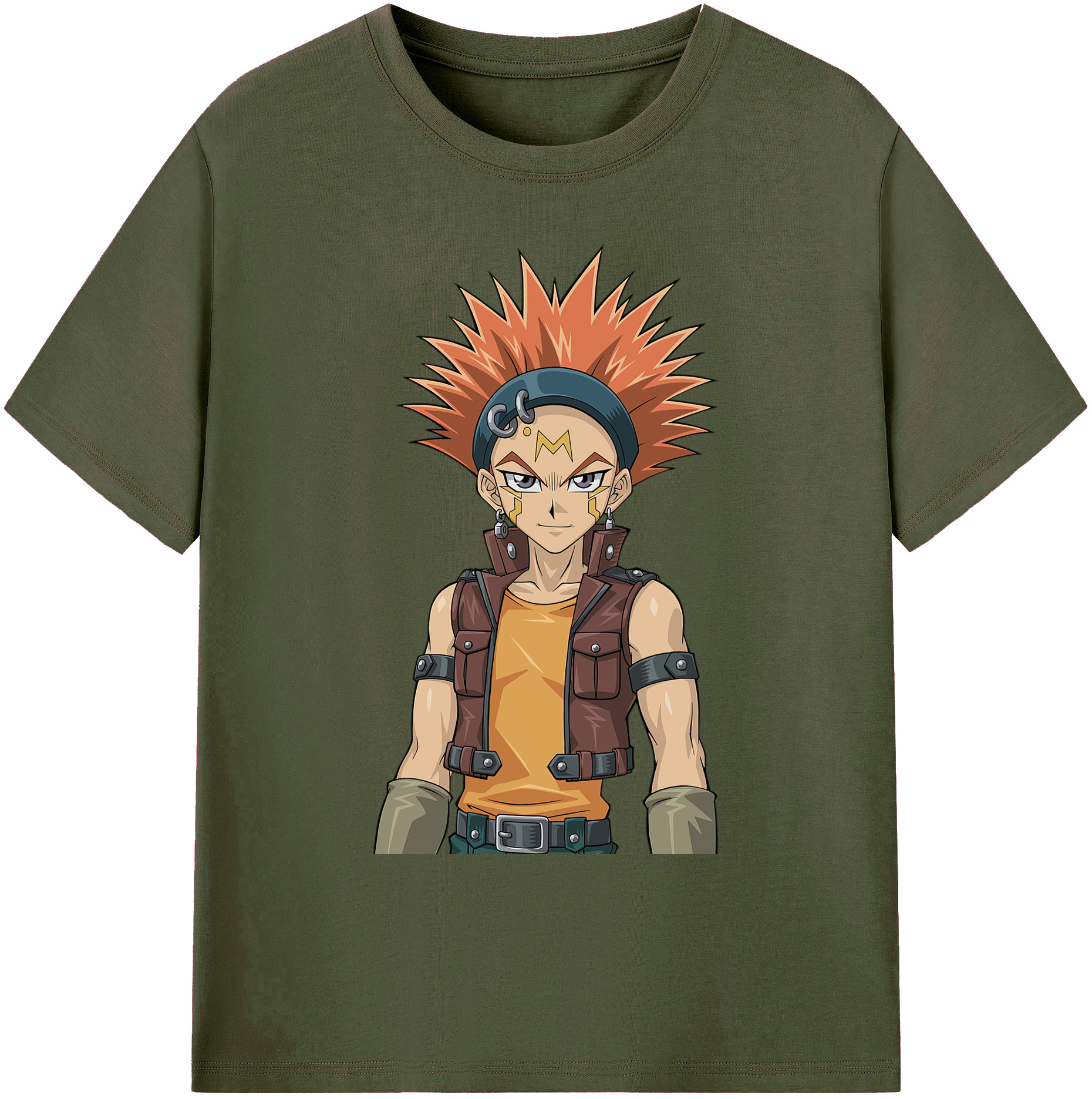 （画像用） 遊☆戯☆王 Yu-Gi-Oh! 綿100％ メンズ半袖Tシャツ｜肌触りやわらか＆通気性